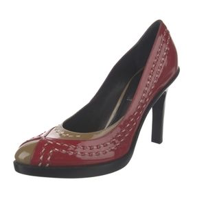 Bottega Veneta Patent Leather Pumps.